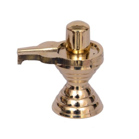 Pure brass Shivling Shiva lingam for home, car, office puja - Image 2